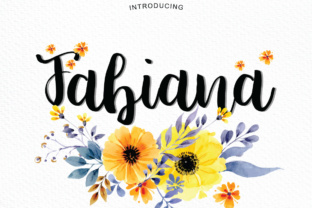 Adding Charm with Fabiana: A Playful Handwritten Script