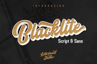 Blacklite Script: Bold Typography for Impactful Communication