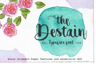 Destain: The Versatile Brush Pen Typeface for Modern Projects