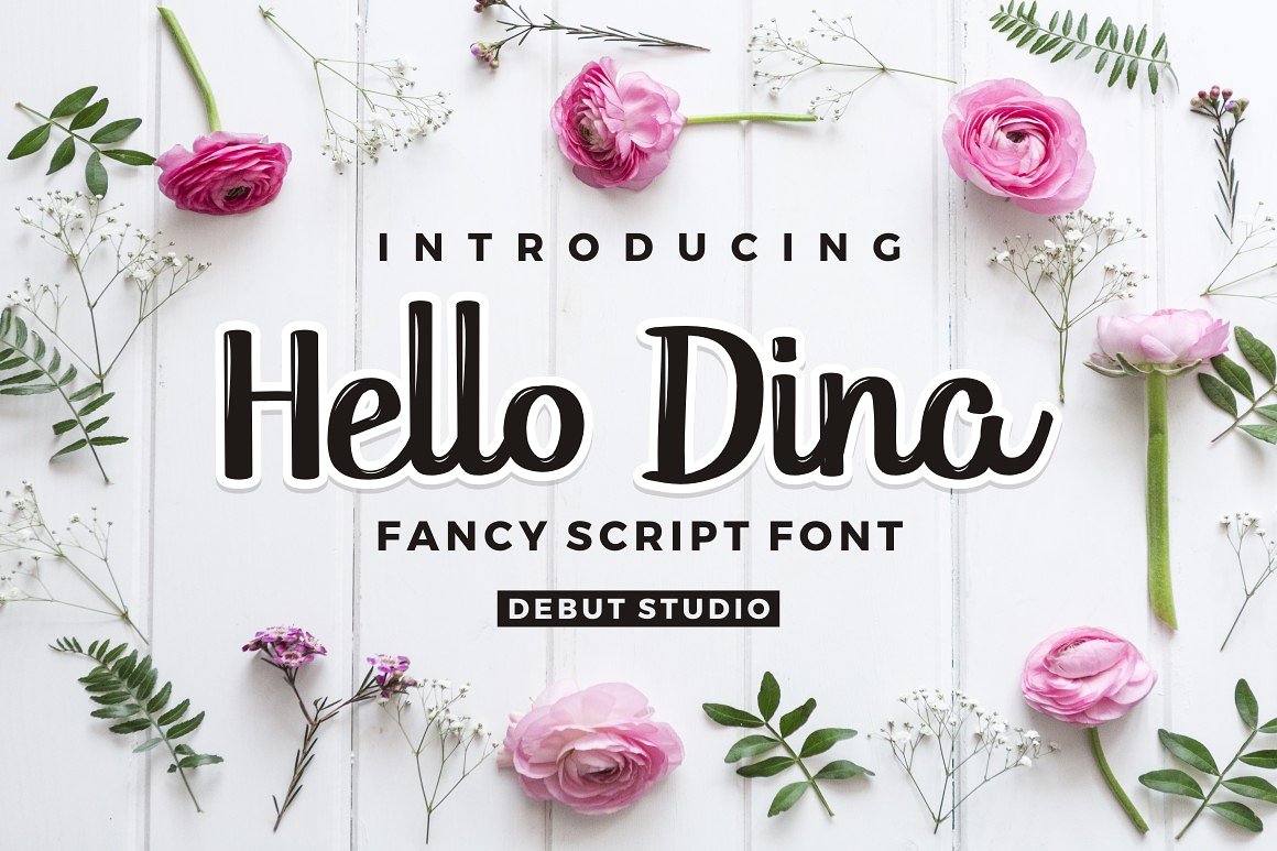 Discover the Elegance of Hello Dina Script