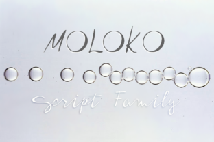 Discovering the Versatility of Moloko and The Moloko Script Family by Etewut