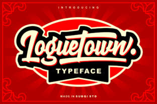 Loguetown: A Bold Script for Impactful Designs