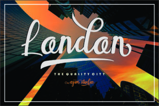 London Script: A Handcrafted Font for Human-Centered Design