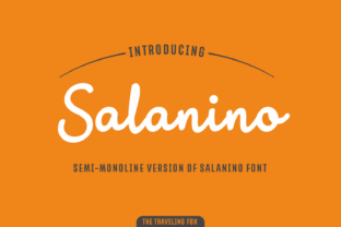 Salanino Mono: A Playful, Handwritten Font