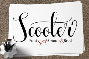 Scooter: Handwritten Charm for Modern Creative Projects