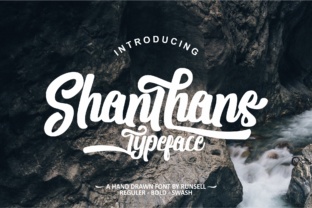 Shanthans: A Modern Script for Versatile Branding