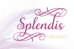 Splendis: An Elegant Handwritten Font for Creating Distinction