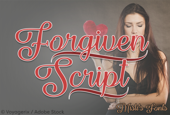 The Art of Elegance: How Forgiven Script Captures Modern Sophistication