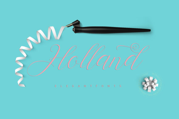 The Holland Script: A Modern Handwritten Font for Authentic Branding