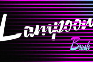 The Lampoon Brush Typeface: A Stroke of Timeless Character