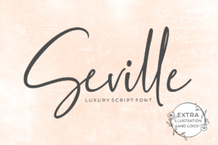 The Seville Script: A Casual Luxury Font for Natural Elegance