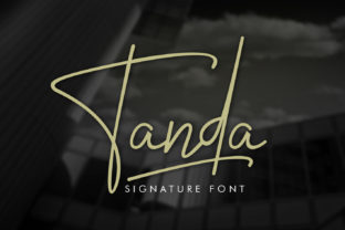 The Tanda Signature Typeface: A Thin, Fresh Style for a Distinctive Voice