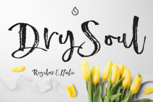 Understanding Dry Soul: A Brush Font with Grunge and Soul