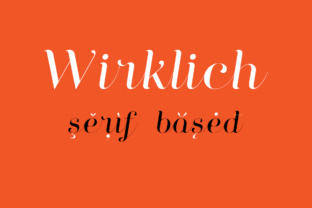 Wirklich: A Clean and Elegant Handwritten Script